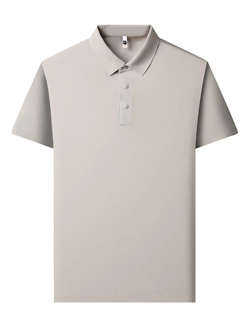 Men's Plus Size Button Detail Short Sleeve Polo