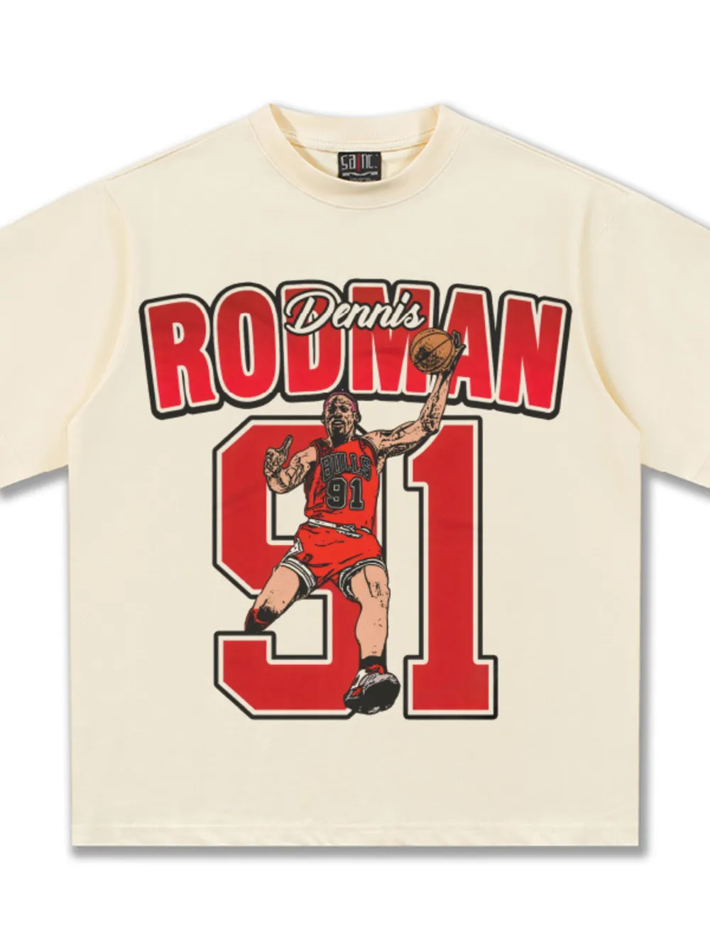 Men's Graphic Vintage Wash T-Shirt, image 4