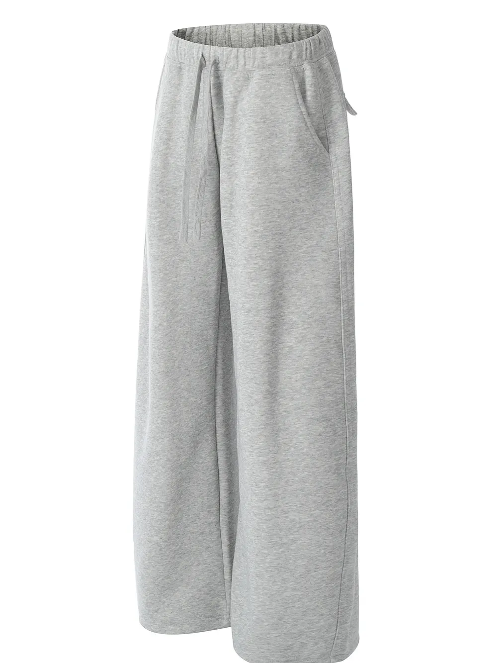 Men's Wide Leg Drawstring Sweatpants, image 3