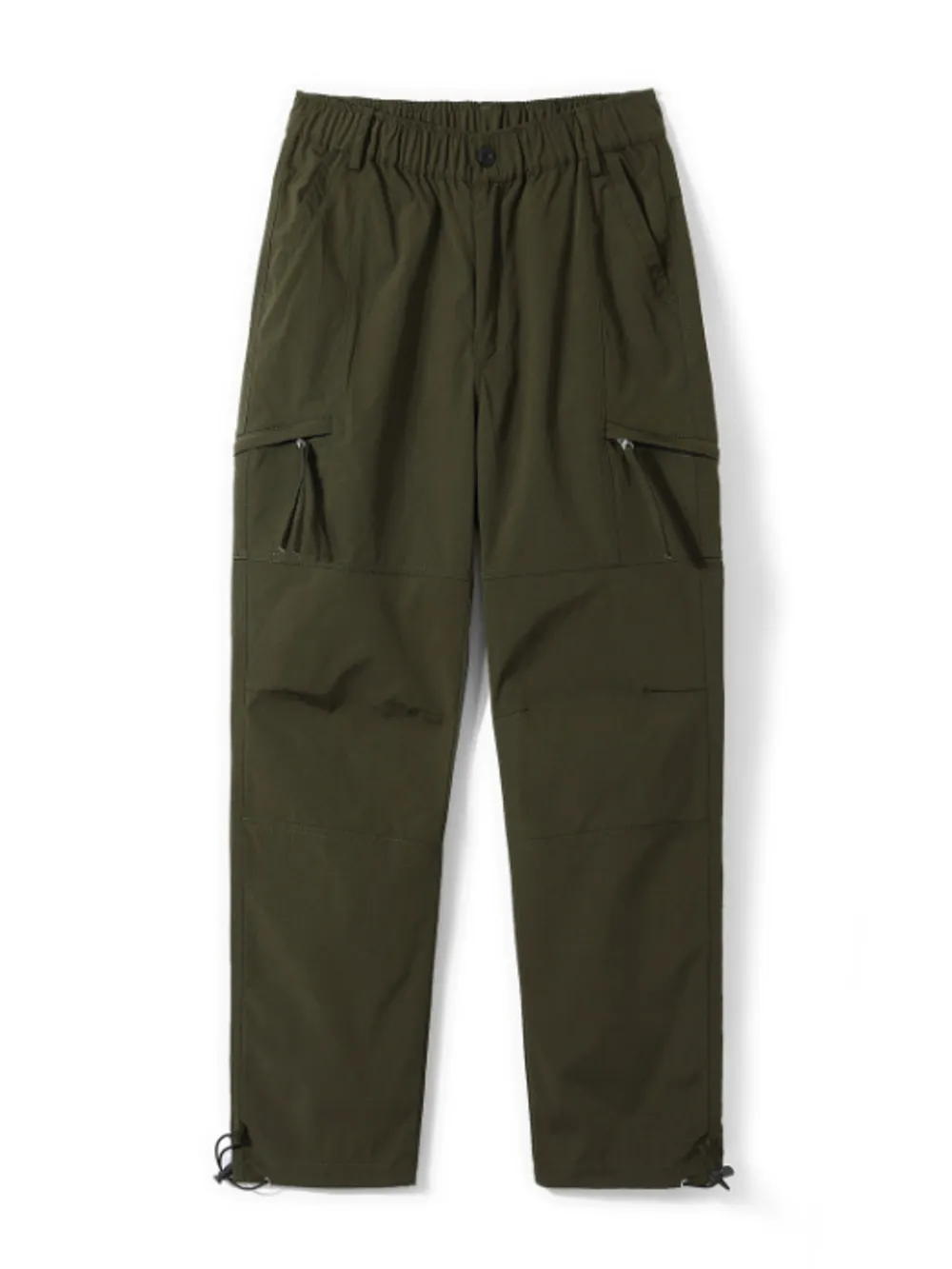 Men's Full Size Relaxed Fit Cargo Pants with Pockets Plus Size, image 3