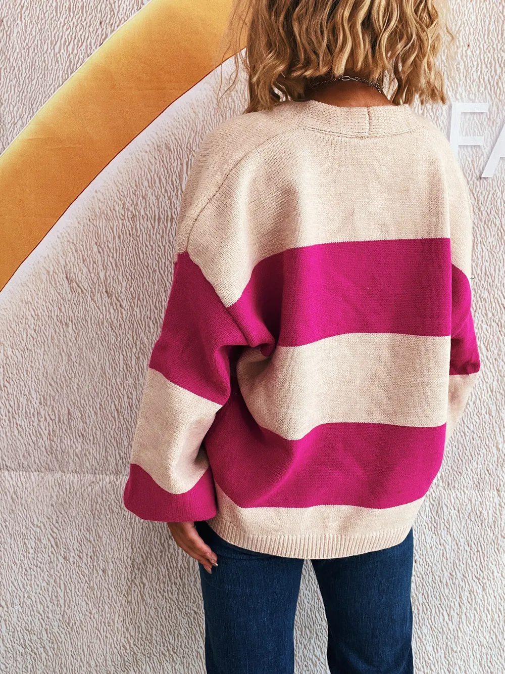 Color Block Open Front Cardigan, image 10