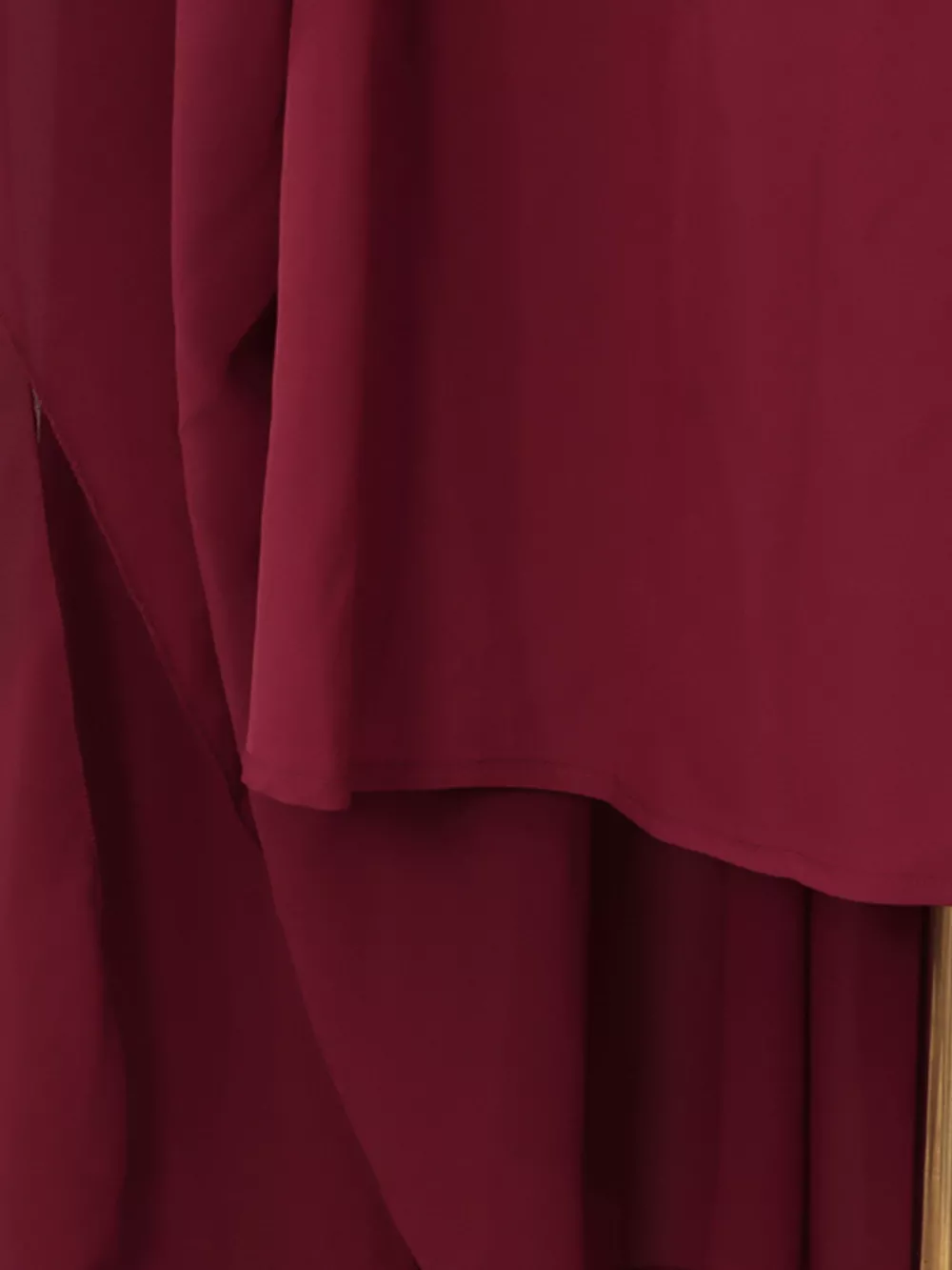 Ruched Halter Neck Cape Maxi Dress, image 12