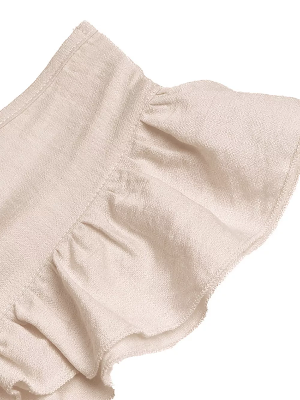 Ruffled V-Neck Wide Leg Jumpsuit, image 8