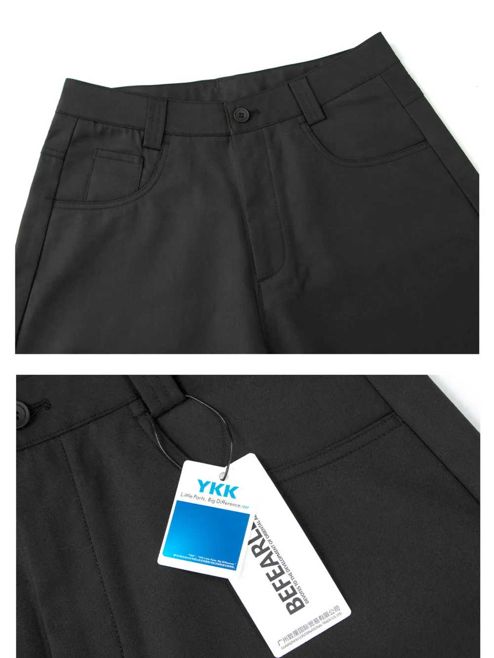 Men's Wide Leg High Waisted Pants, image 6