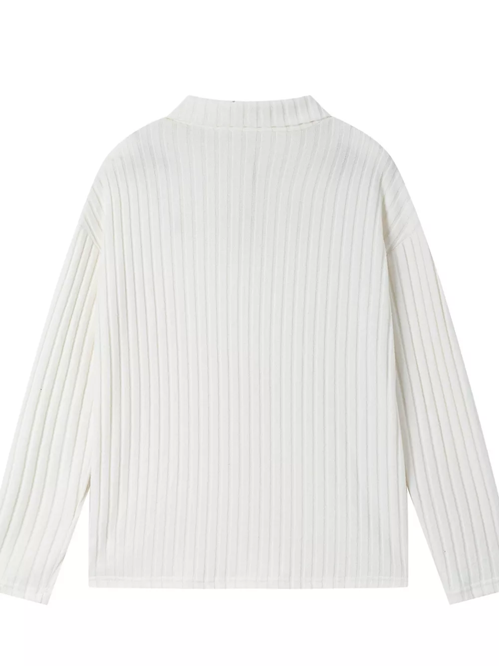 Ribbed Knit Top and Pants Set, image 11