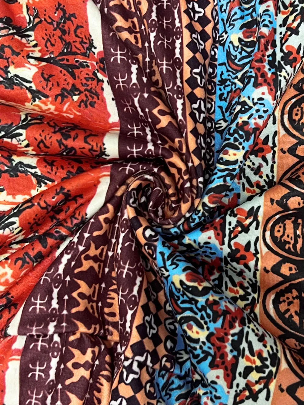 Printed V-Neck Cami Dress, image 4