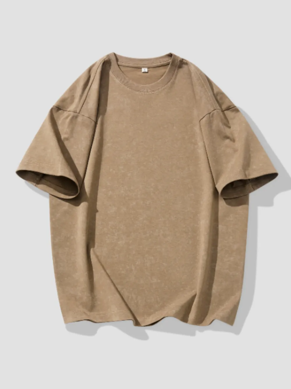 Men's Plus Size Round Neck Short Sleeve T-Shirt, image 5