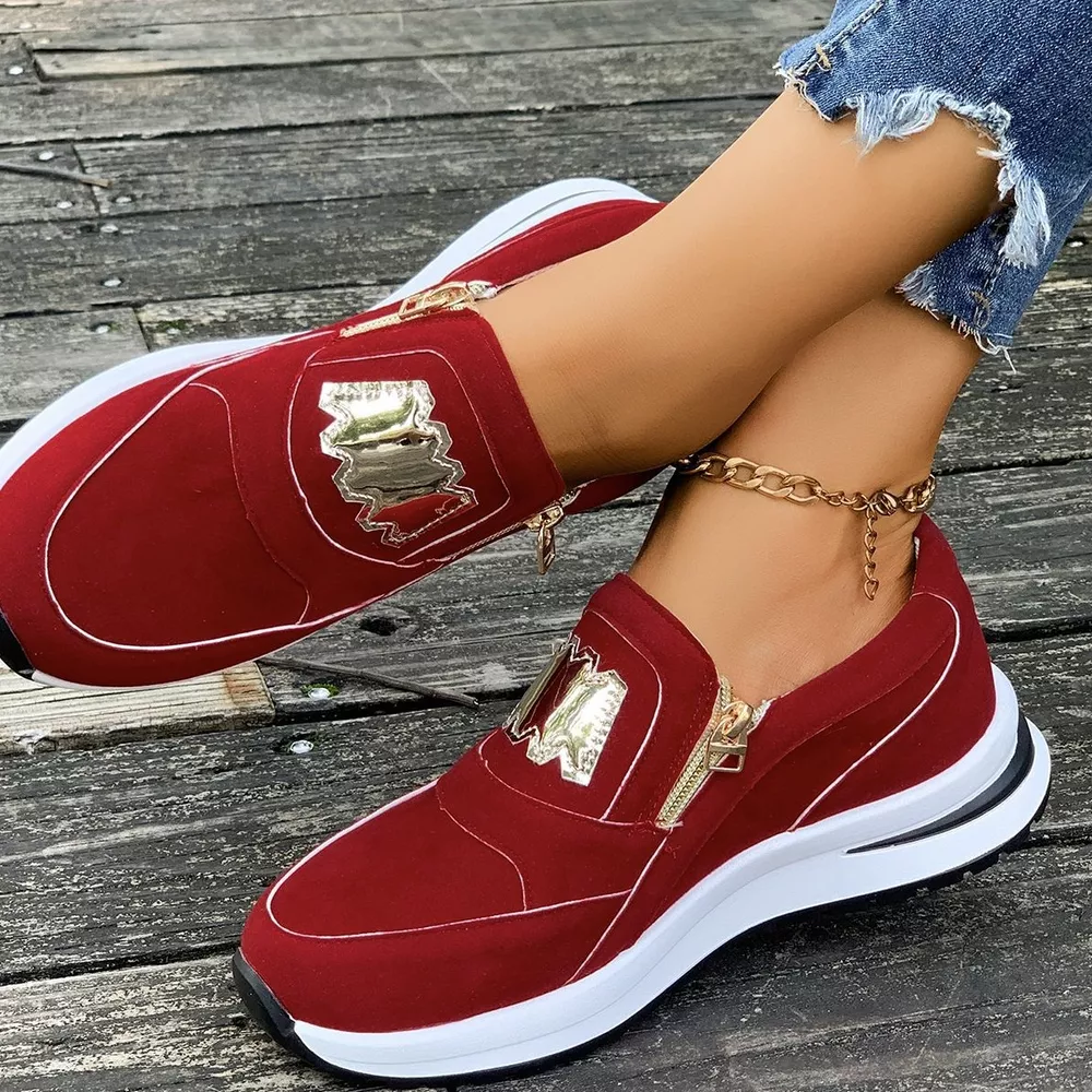 Round Toe Platform Slip-Ons, image 9
