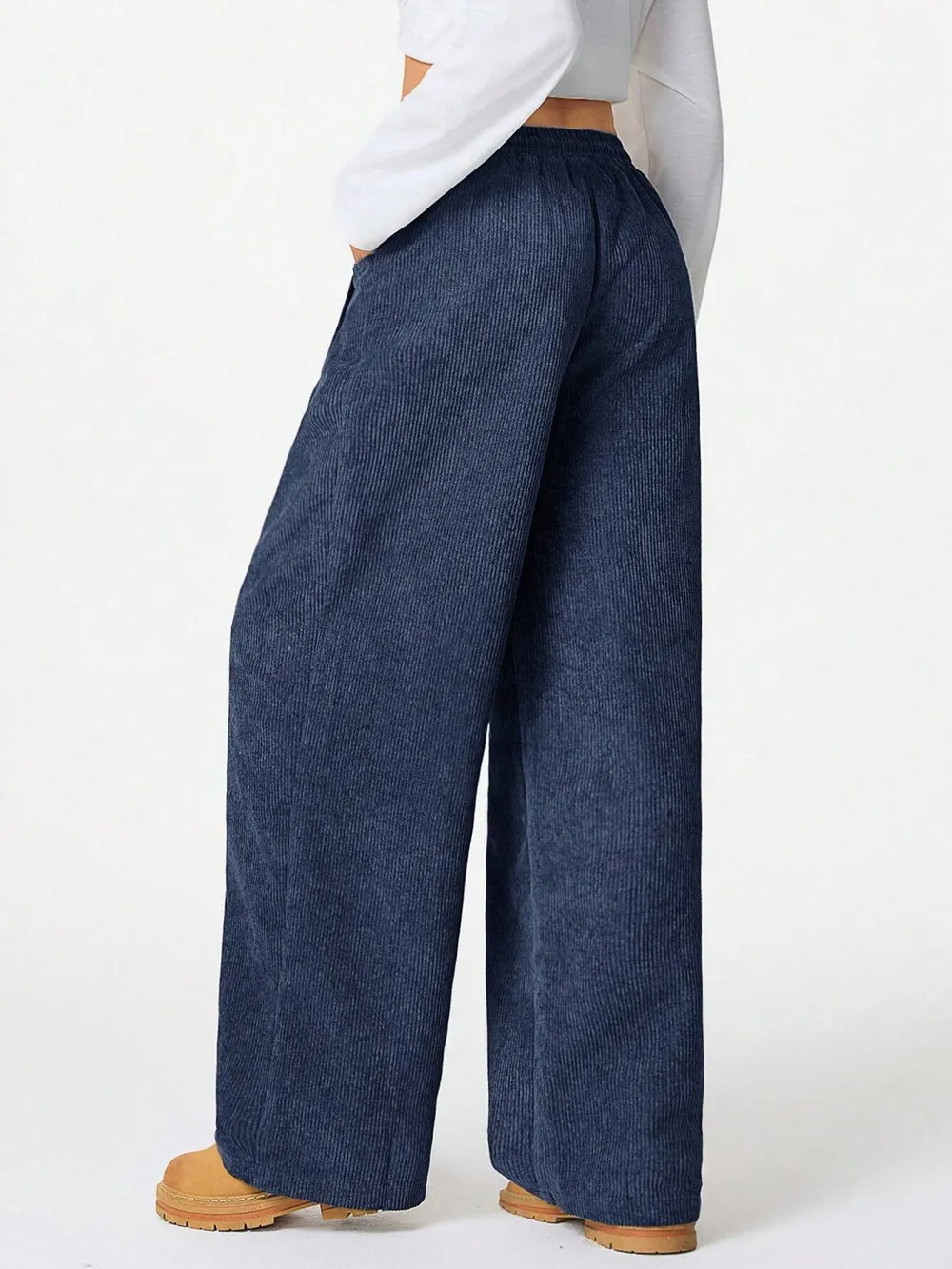 Wide Leg Drawstring Pants, image 10