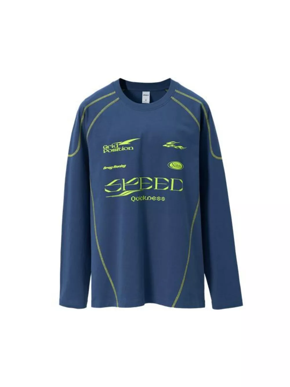 Men's Letter Graphic Long Sleeve T-Shirt, image 4