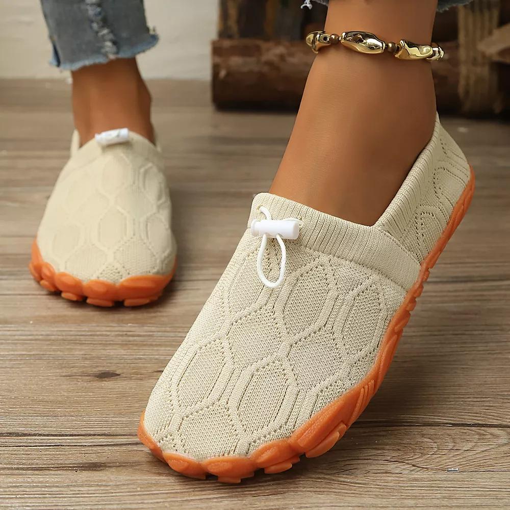Round Toe Drawstring Slip-Ons, image 20