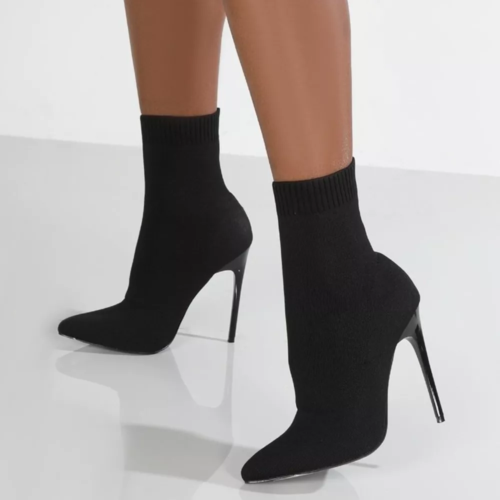 Point Toe Stiletto Boots, image 2
