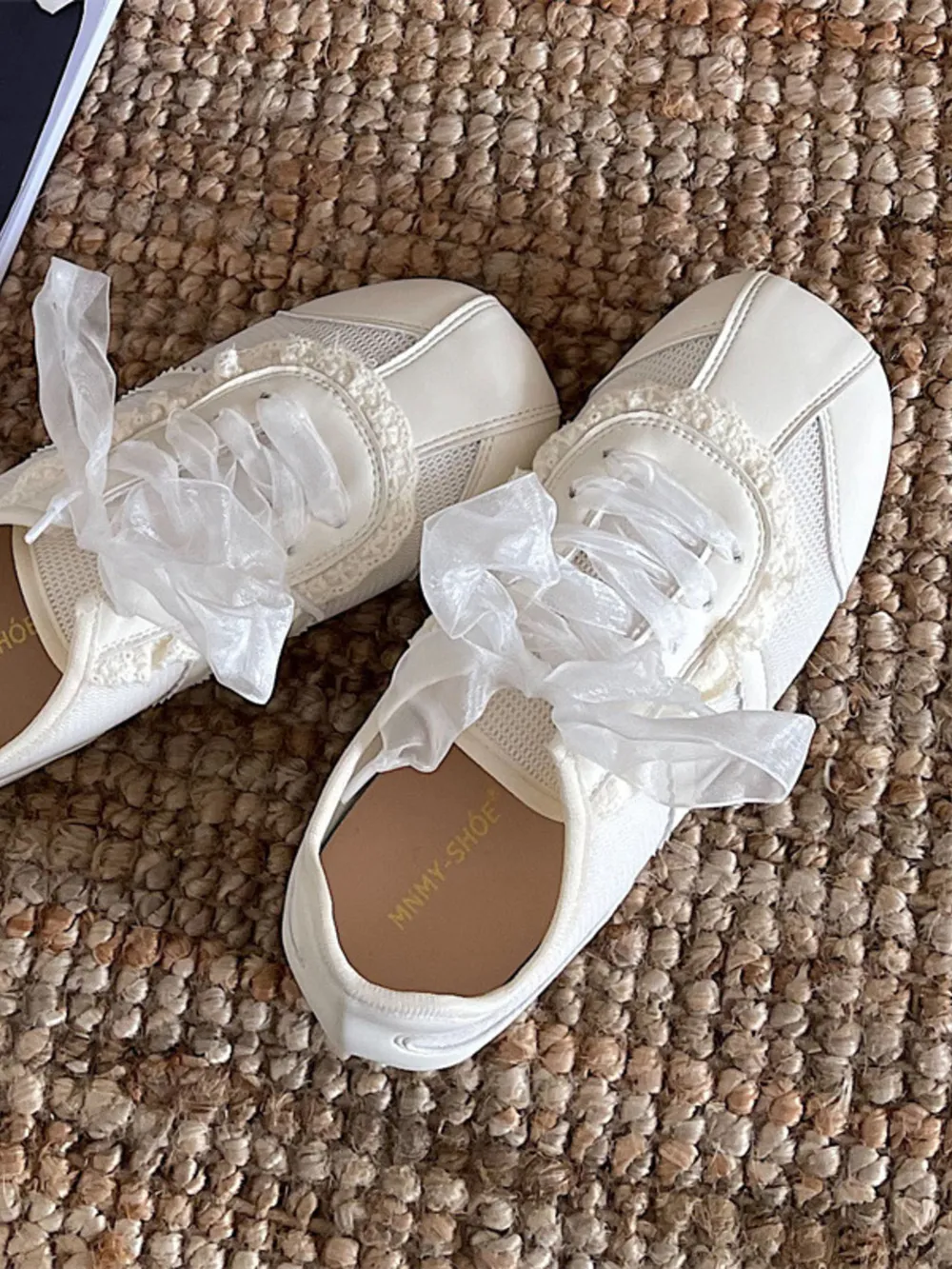 Round Toe Lace Up Sneakers, image 5