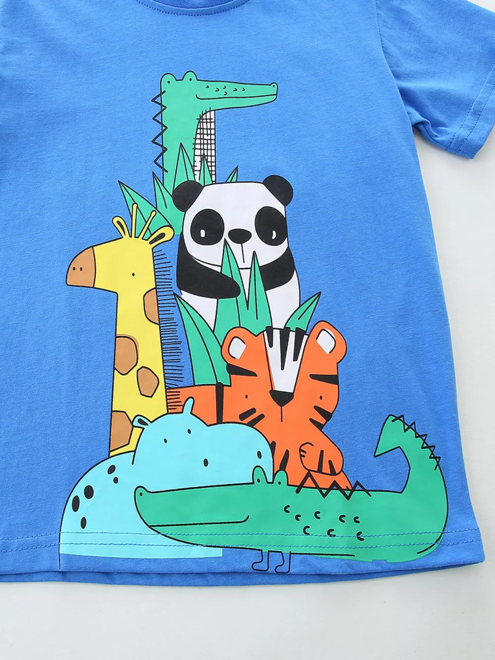 Children's Animal Print Crew Neck T-Shirt, image 4