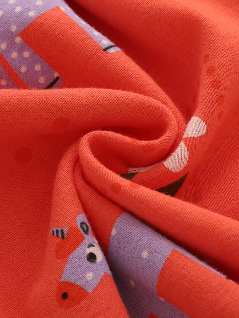Children's Cartoon Horse Print Casual Dress, image 4
