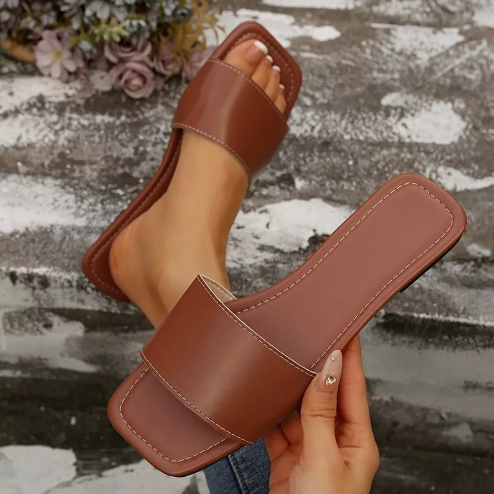 Open Toe Flats Sandals, image 14