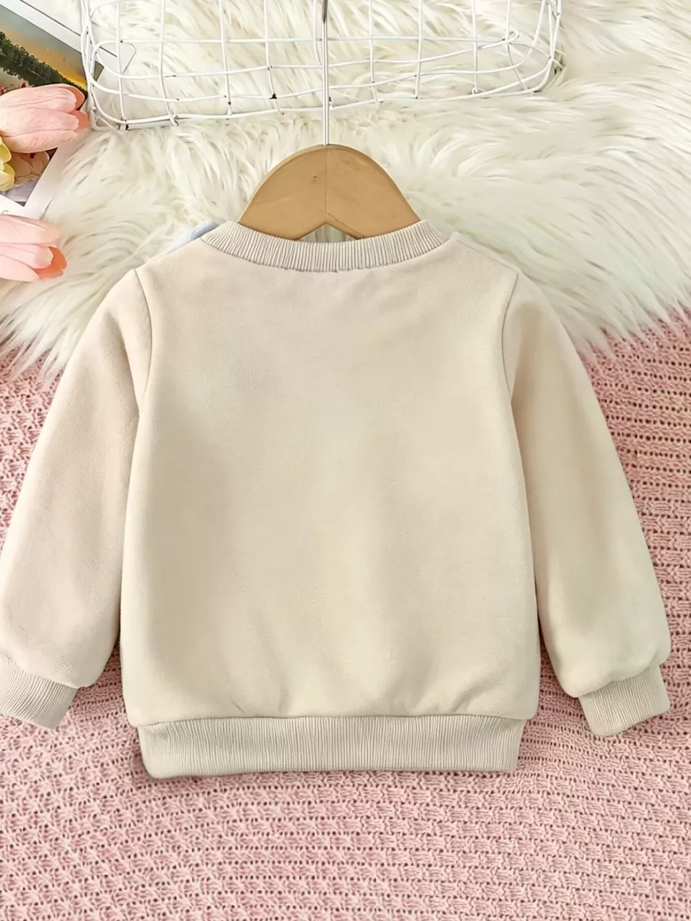 Children's Joy to the World Graphic Crew Neck Sweatshirt, image 5