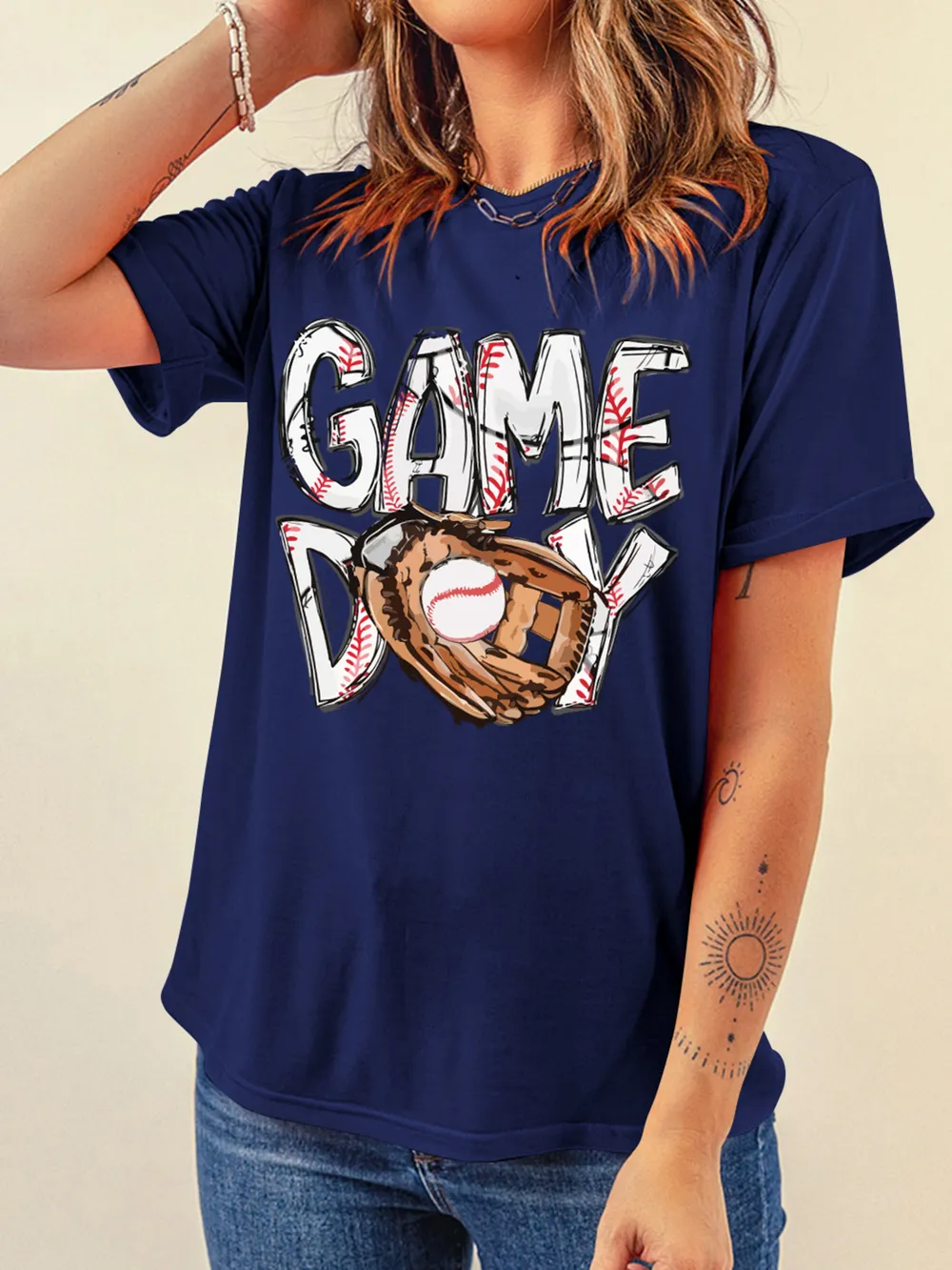 GAME DAY Graphic Short Sleeve T Shirt, image 2