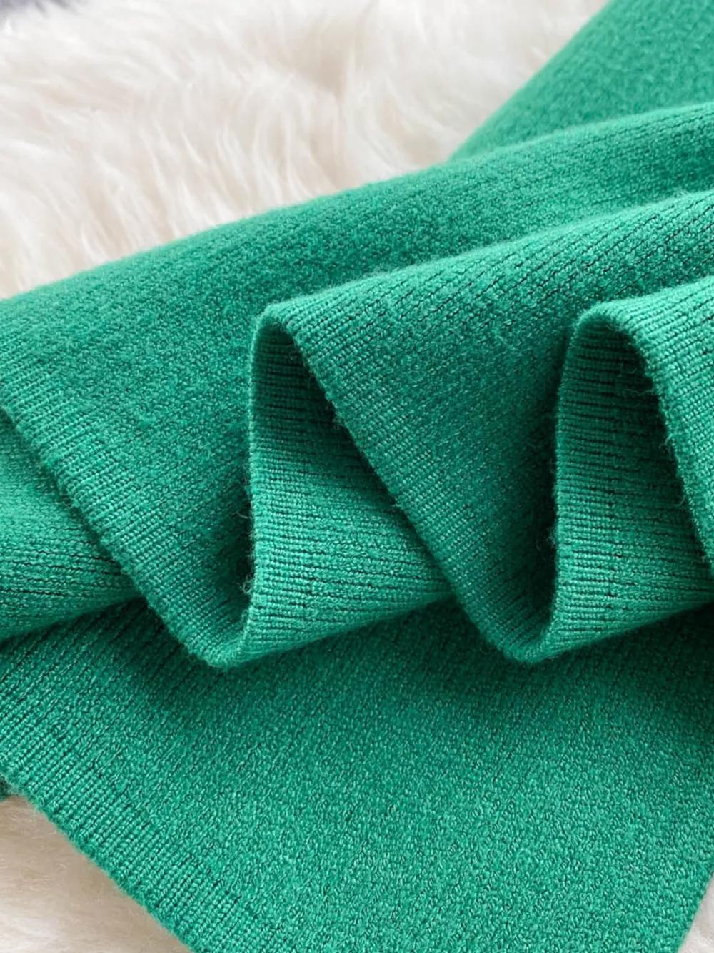 Slit Knit Midi Skirt, image 7