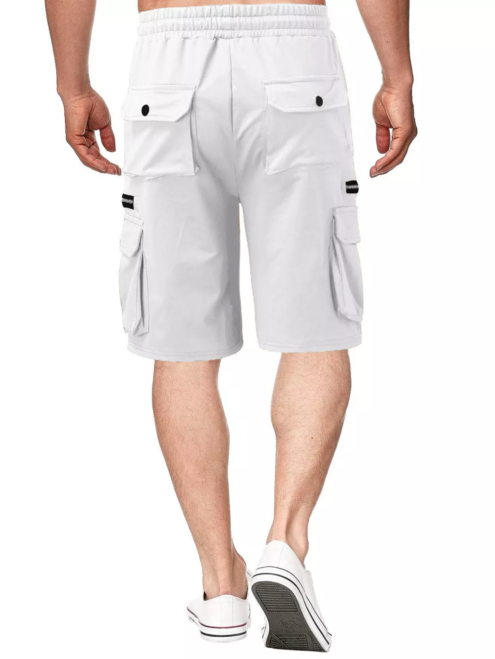 Men's Full Size Drawstring Cargo Shorts Plus Size, image 21