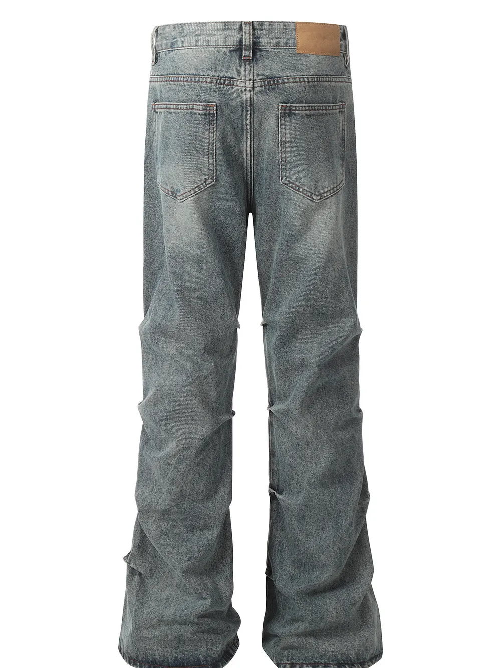 Men's Vintage Washed Flare Jeans, image 3