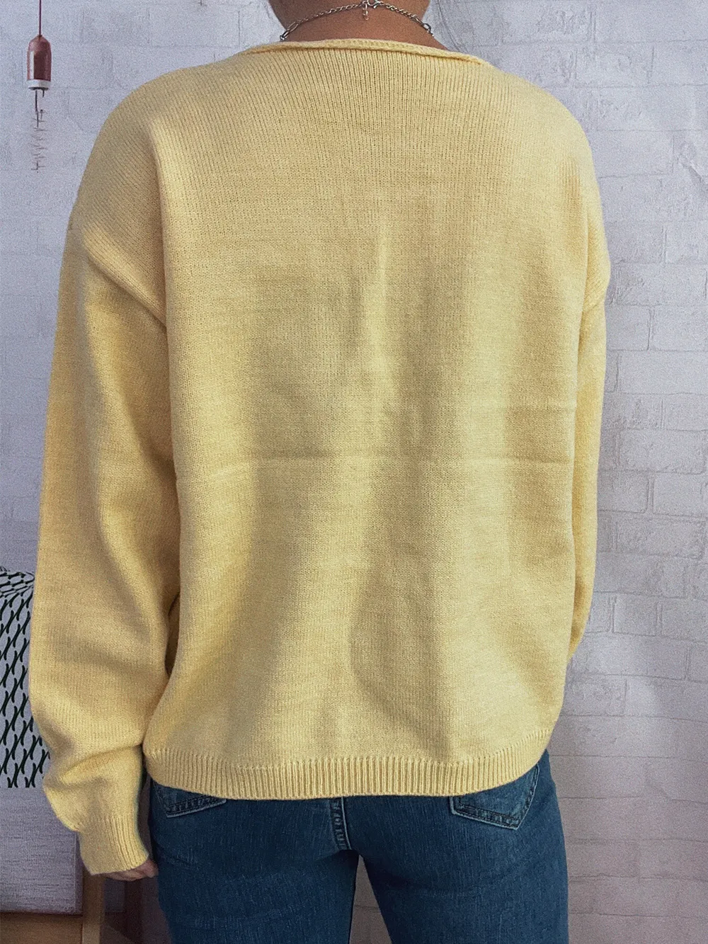 Tie Front Drop Shoulder Cardigan, image 7