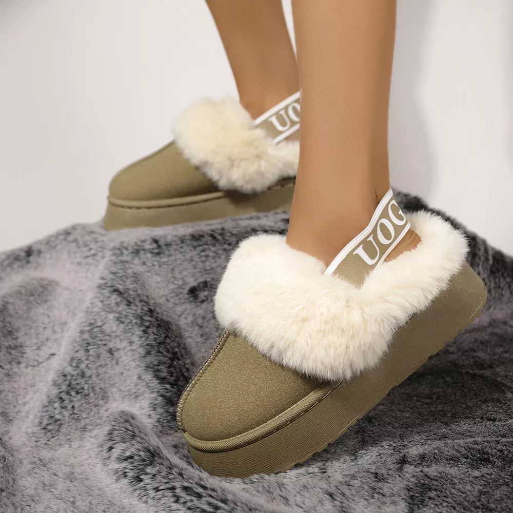 Round Toe Platform Ankle Boots, image 6