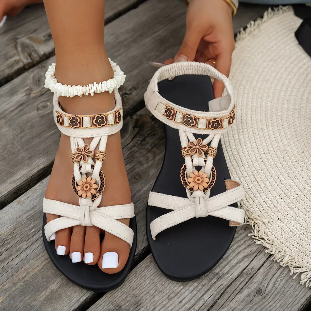 T-Strap Ankle Sandals, image 3
