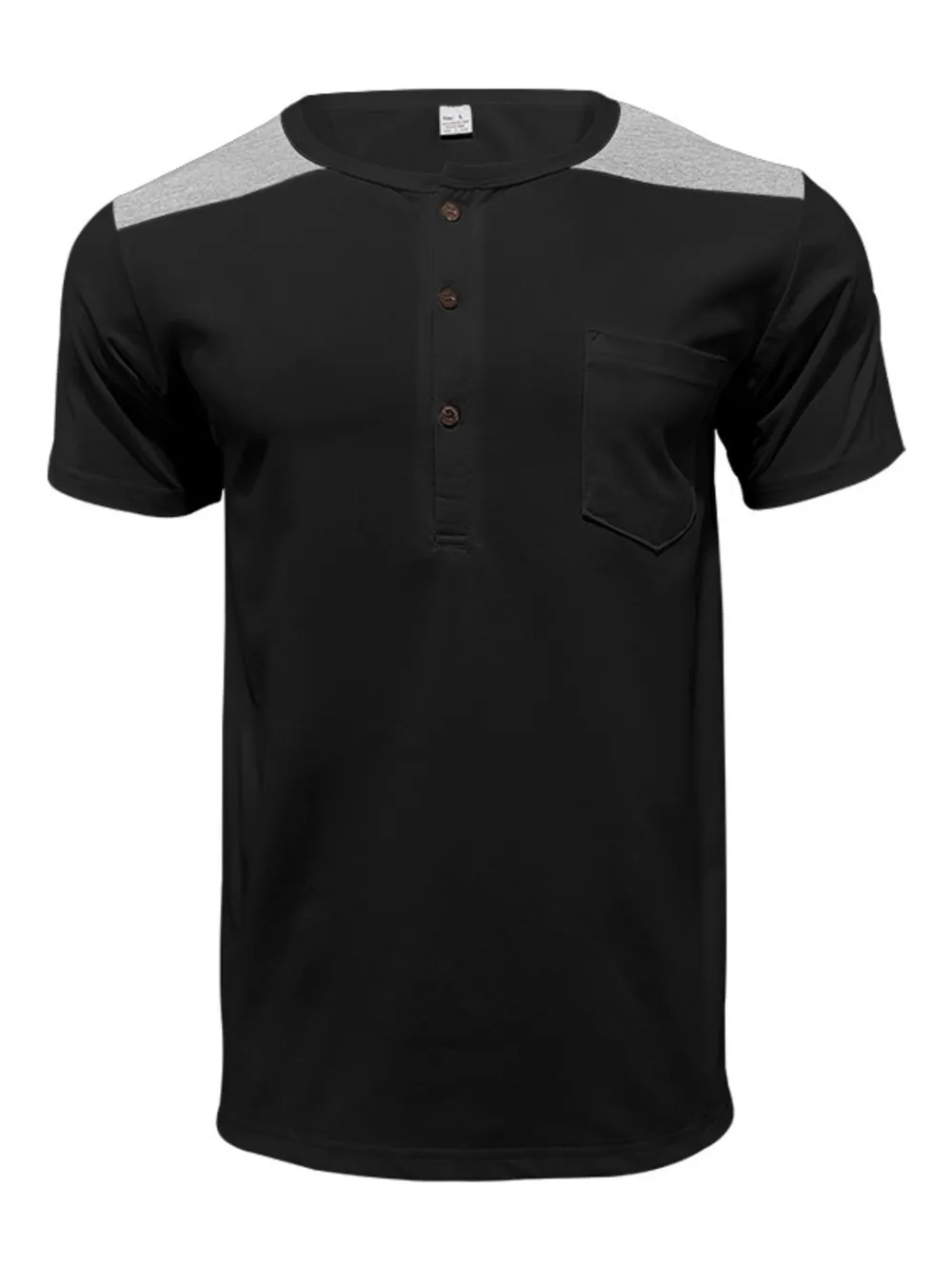 Men's Full Size Round Neck Short Sleeve T-Shirt Plus Size