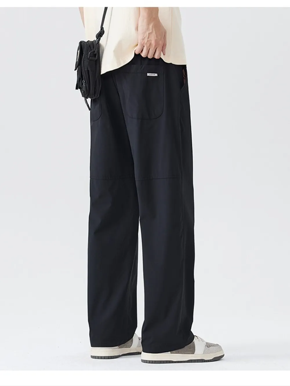 Men's Full Size Wide Leg Pants Plus Size, image 4