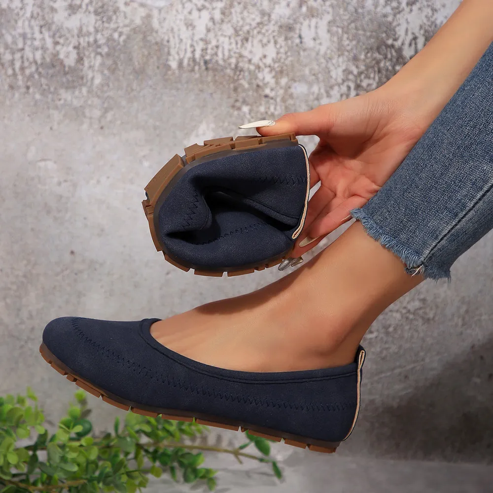 Round Toe Flat Slip-Ons, image 8