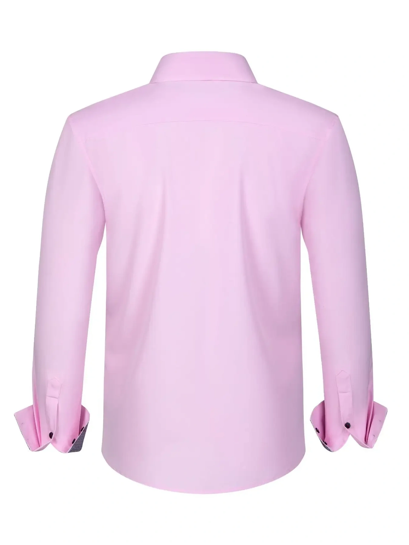 Men's Full Size Button-Down Casual Shirt with Contrast Cuffs Plus Size, image 9