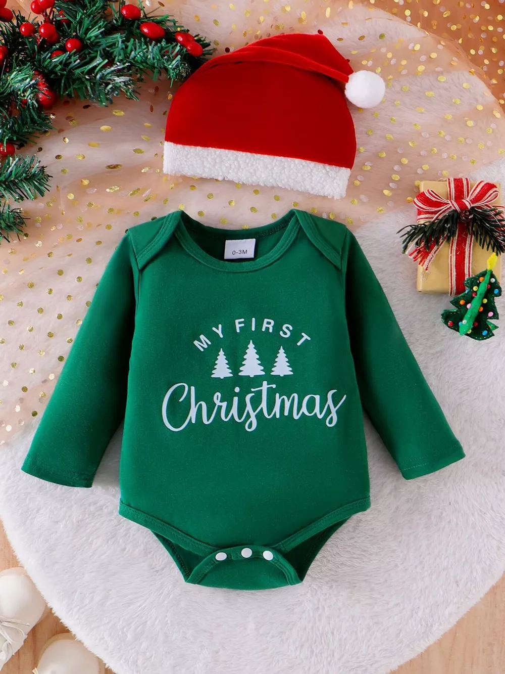 Children's My First Christmas Outfit Set, image 4