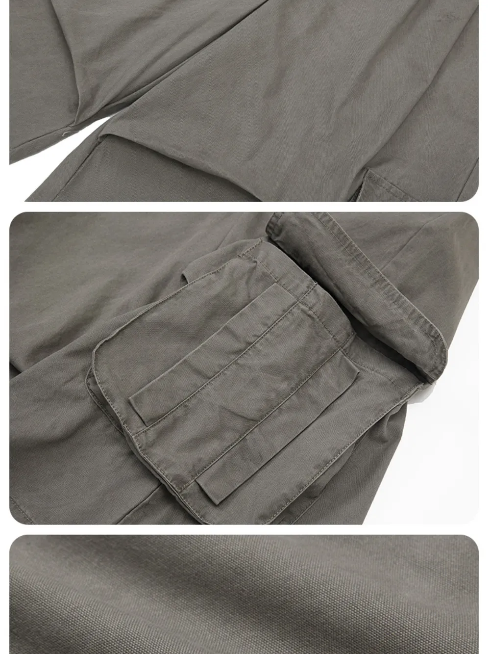 Men's Wide Leg Cargo Shorts, image 5