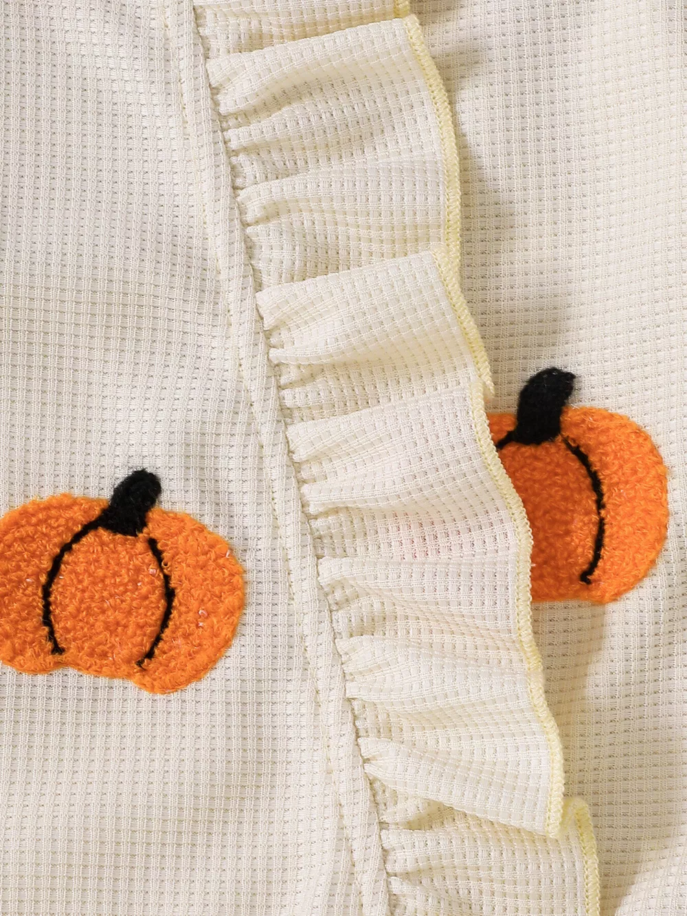 Children's Halloween Ruffled Long Sleeve One-Piece Jumpsuit with Headband, image 10