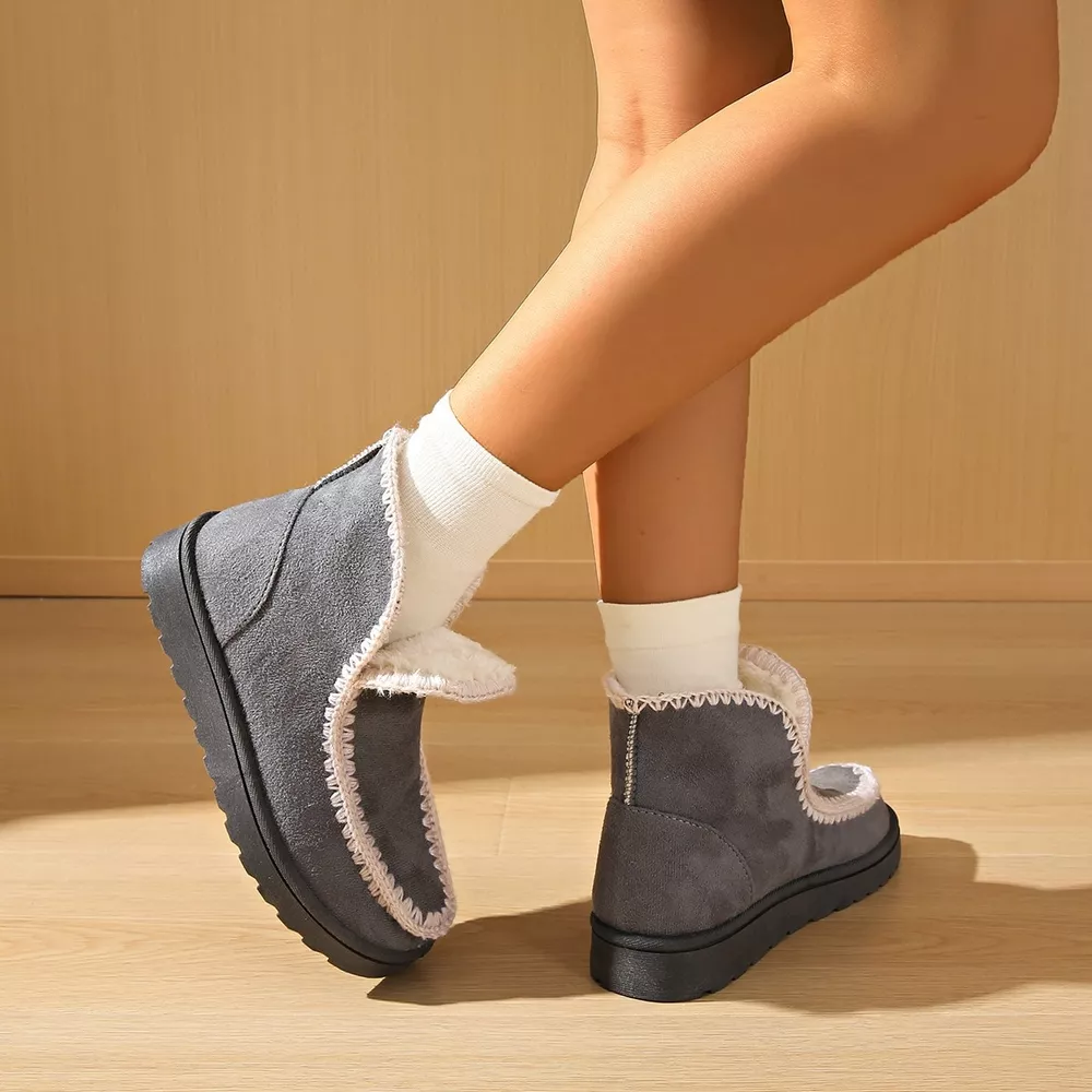 Round Toe Platform Boots, image 6