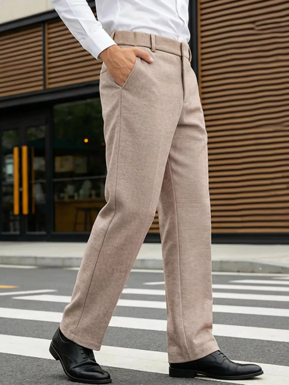 Men's Full Size Classic Fit Dress Pants Plus Size, image 6