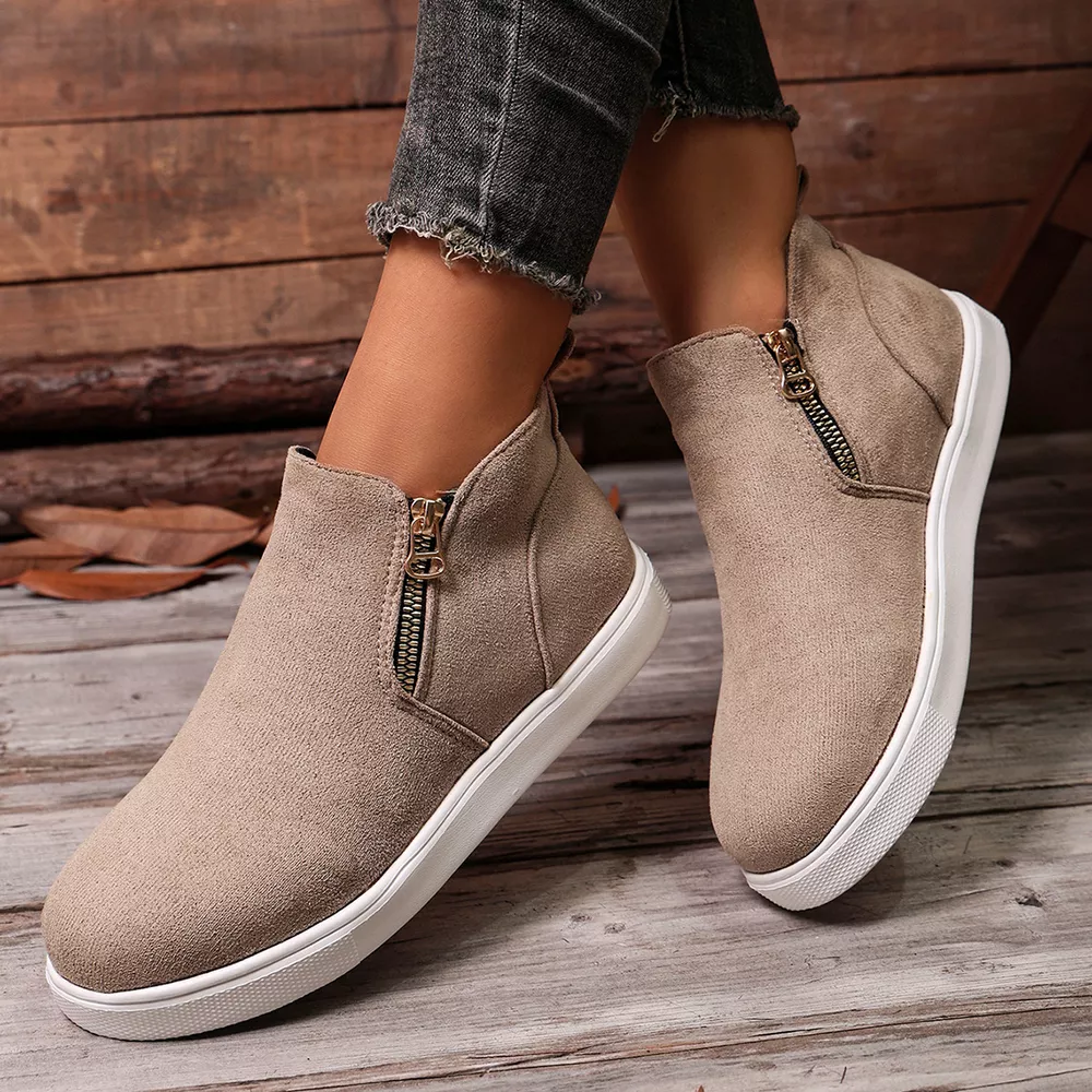 Round Toe Ankle Boots, image 19