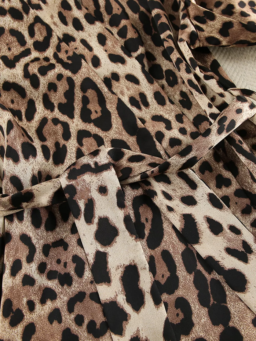 Leopard Bra & Cardigan and Shorts Set, image 12