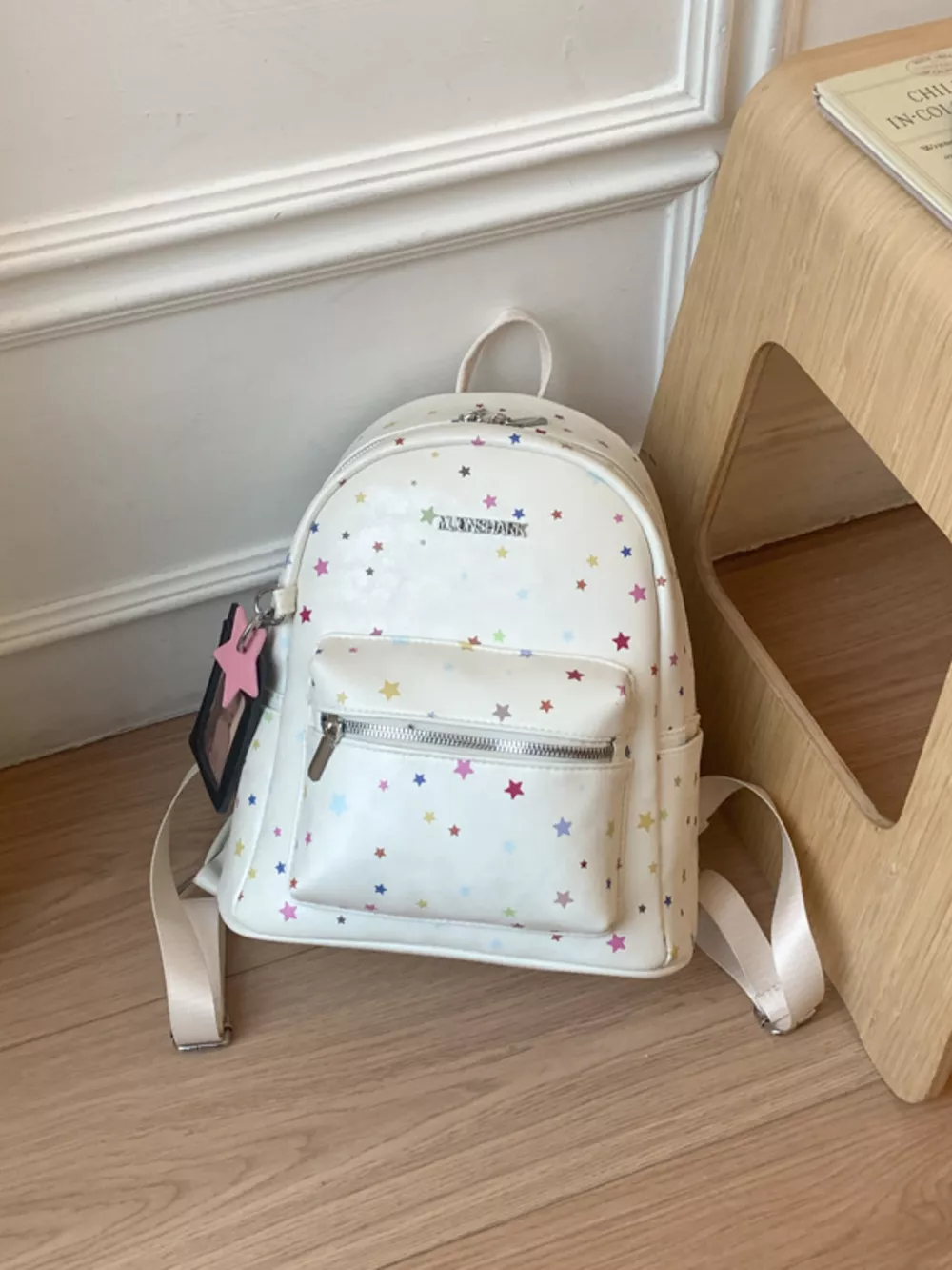 Star Pattern Backpack Bag, image 10