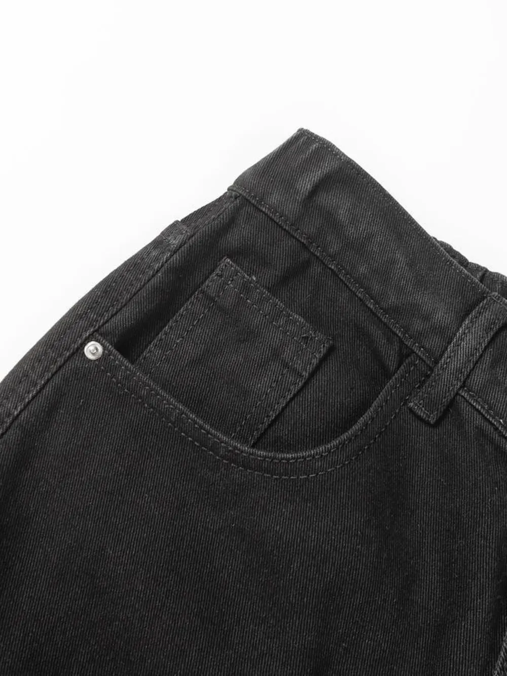 Men's High Waist Wide Leg Jeans, image 7