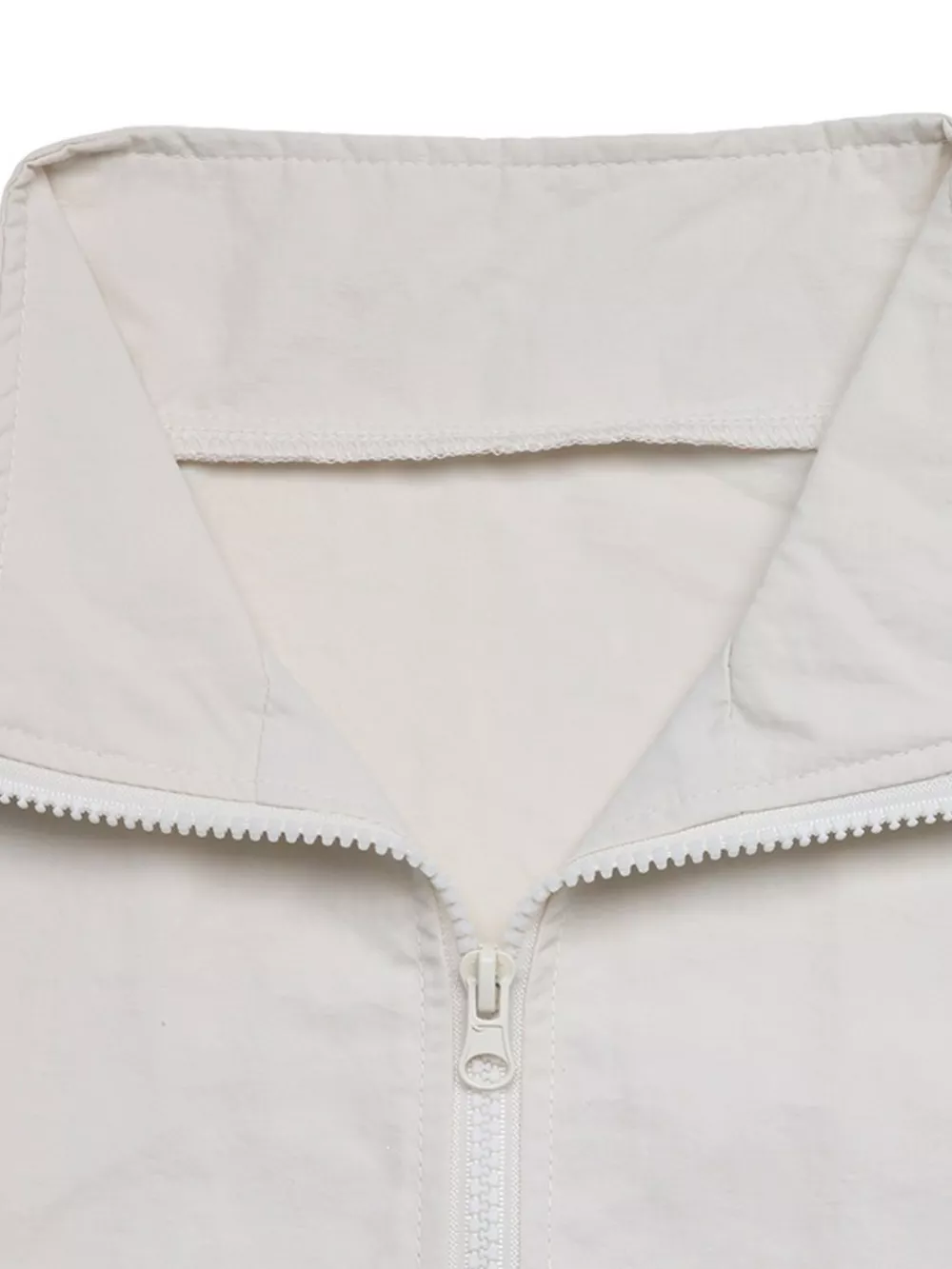 Zip-Up Dropped Shoulder Jacket, image 6