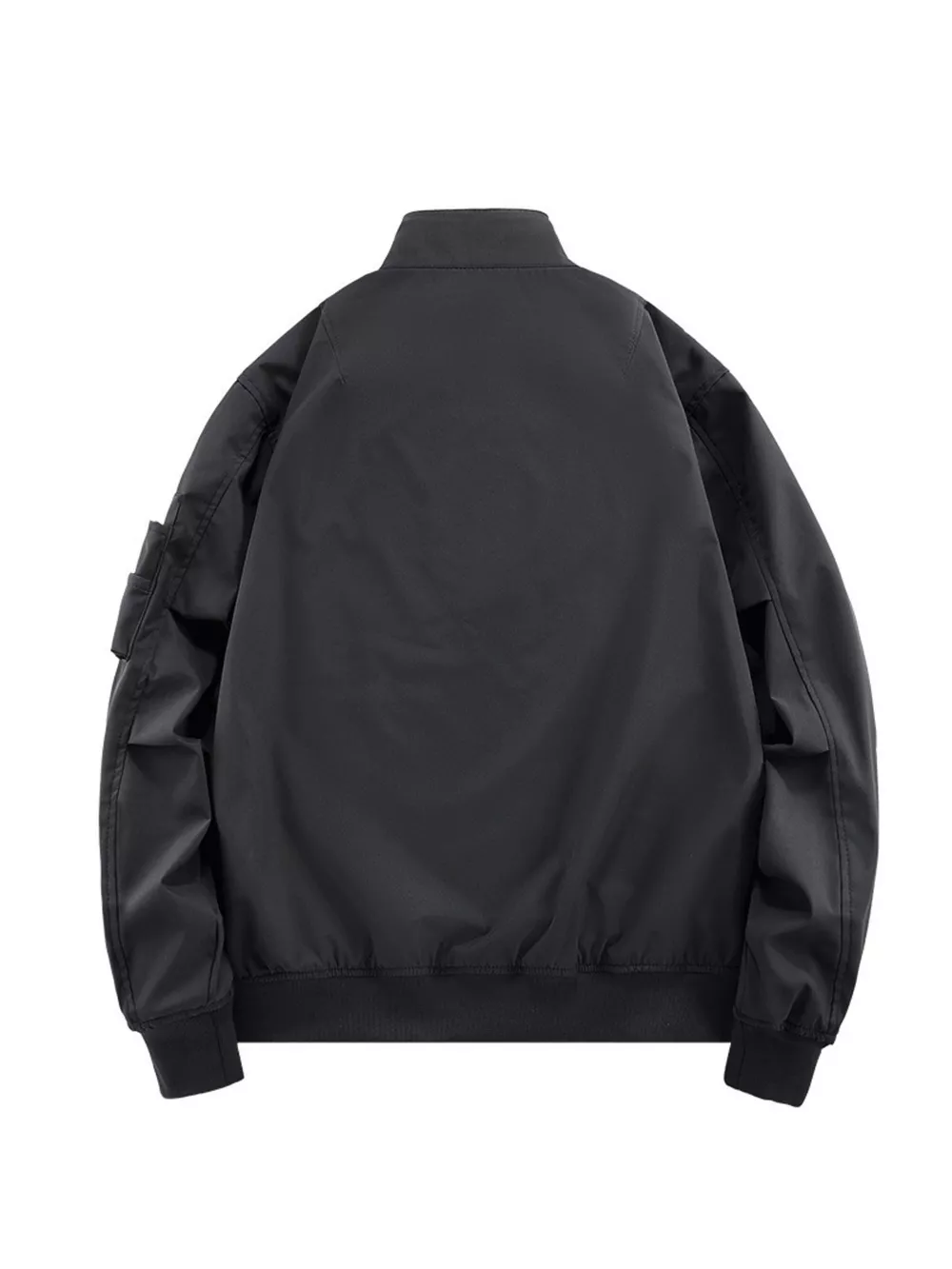 Men's Plus Size Casual Lightweight Zip Up Jacket, image 4
