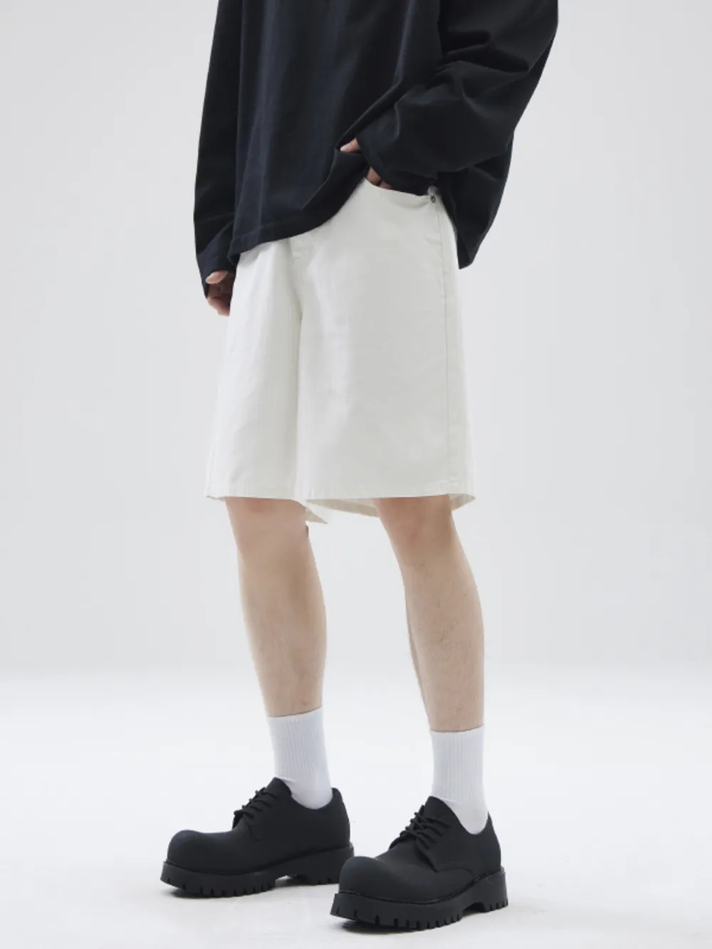 Men's Full Size Wide-Leg Shorts Plus Size, image 7