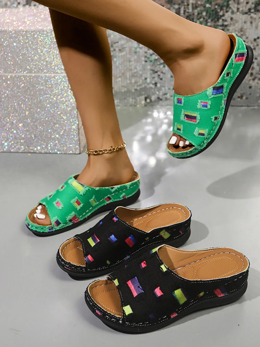 Hollow Out Comfort Sandals, image 2