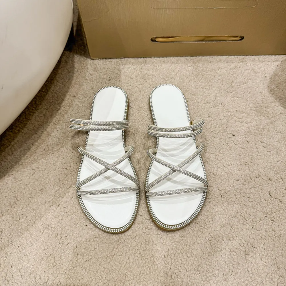 Open Toe Flats Sandals, image 16