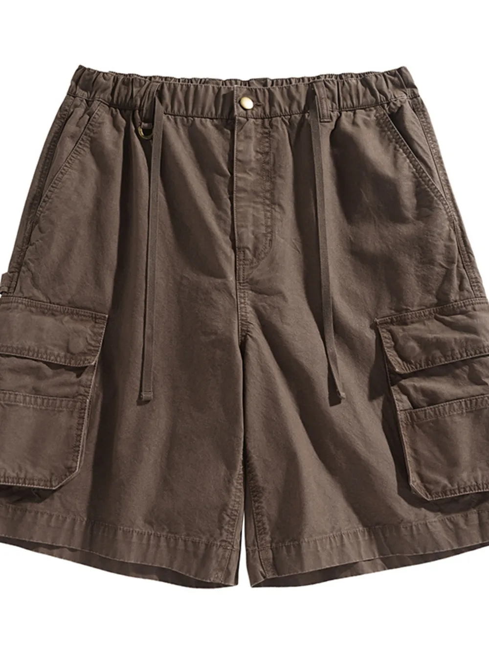 Men's Drawstring Cargo Shorts, image 2
