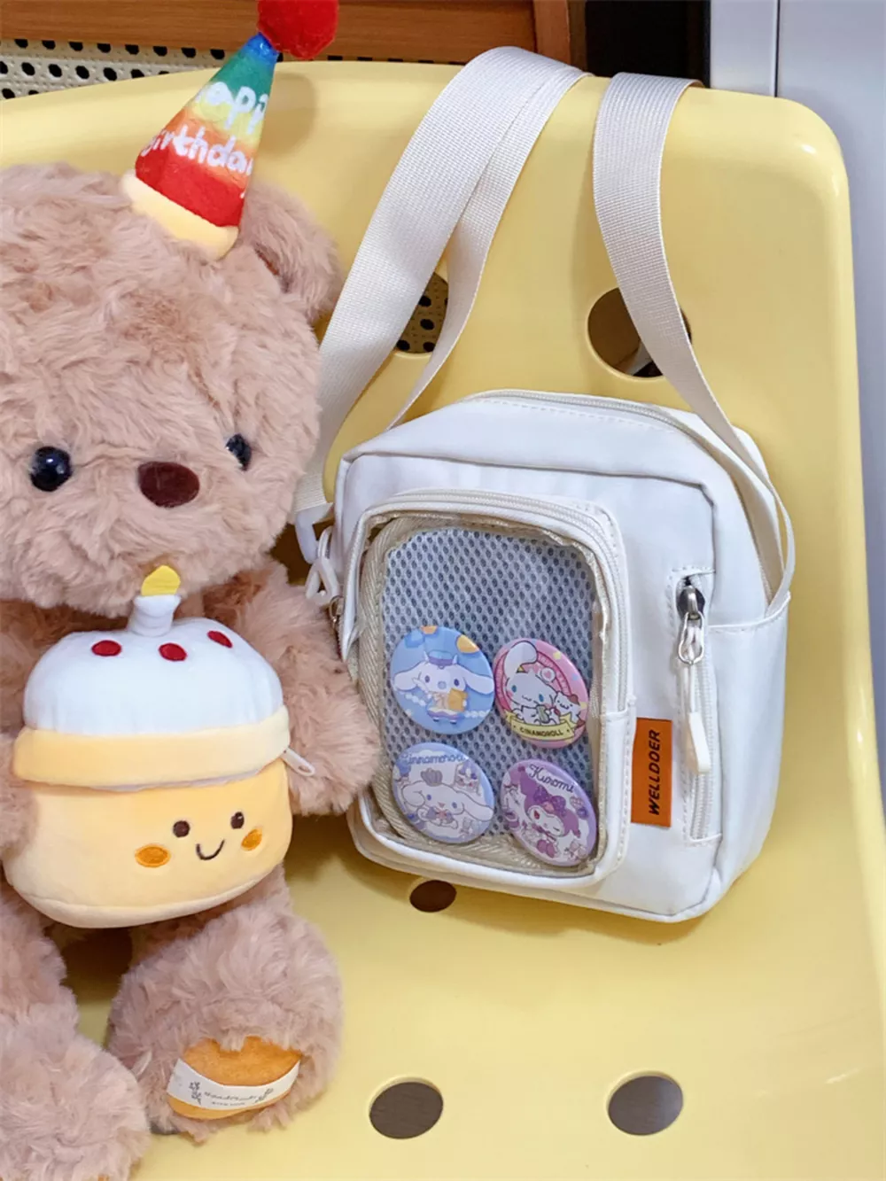 Badge Display Crossbody Bag, image 17