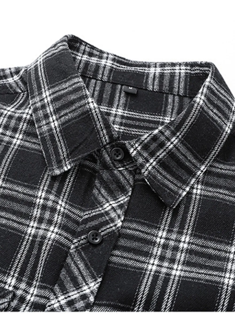Men's Classic Plaid Button Up Shirt, image 8