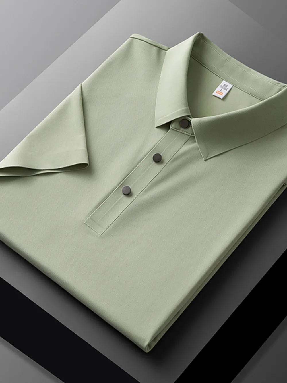 Men's Plus Size Short Sleeve Polo Shirt, image 5